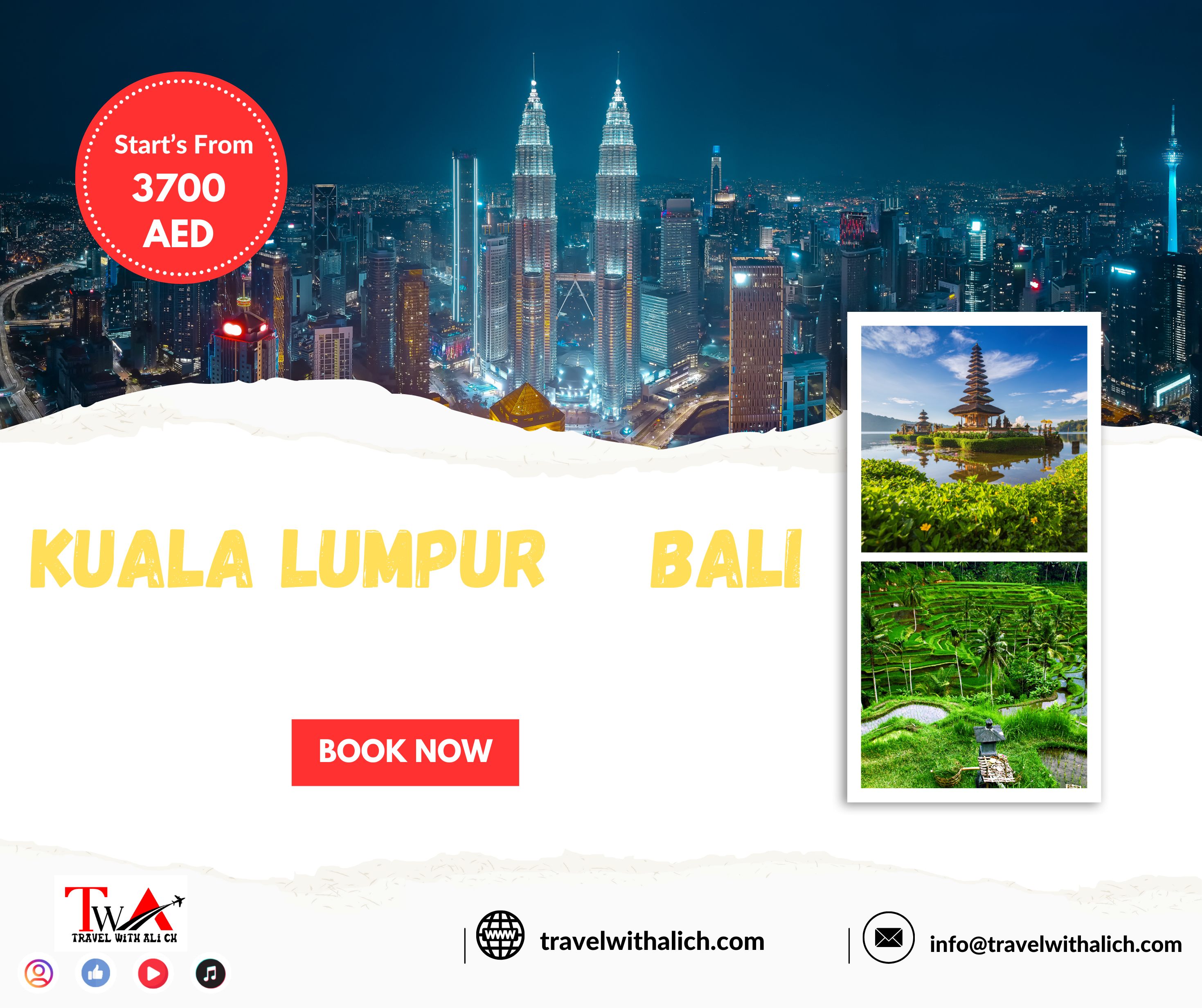Kuala Lumpur & Bali